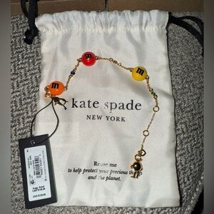 Kate Spade M&M  Multi Charm Bracelet
